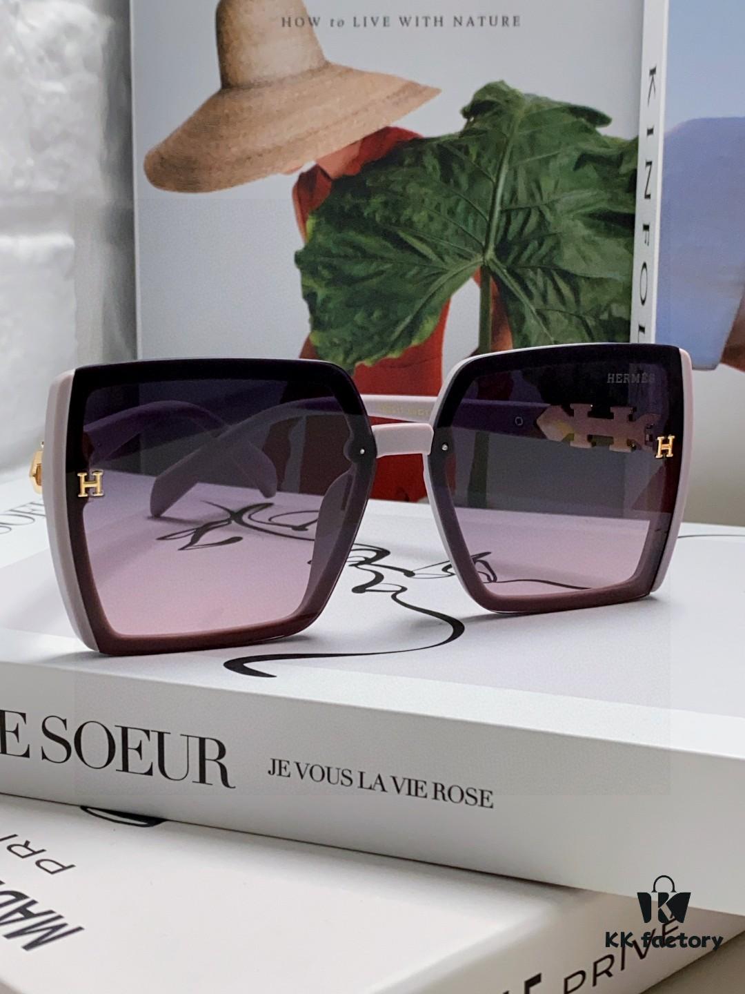 Hermes 2026 New Arrival Women's High-Quality HD Sunglasses