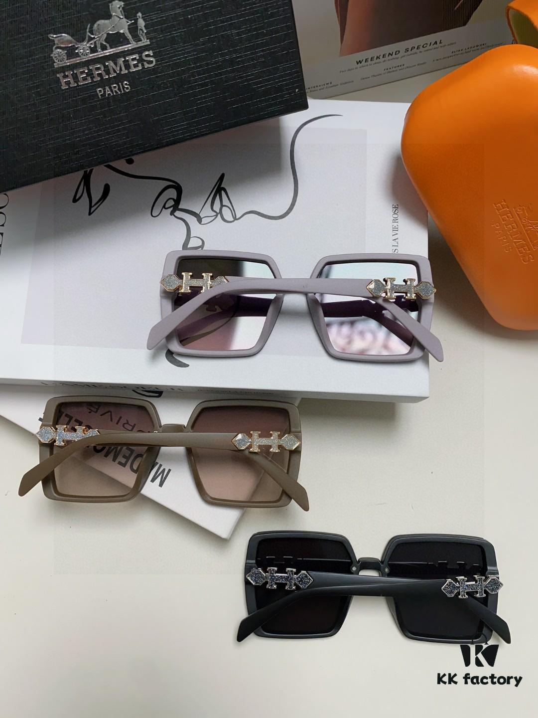 Hermes 2026 New Arrival Women's High-Quality HD Sunglasses