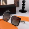 HERMES Spring 2025 New Arrival Original Luxury Square Sunglasses - High-Quality Designer Shades with Iconic Logo