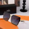 HERMES Spring 2025 New Arrival Original Luxury Square Sunglasses - High-Quality Designer Shades with Iconic Logo