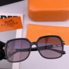 HERMES 2025 Spring New Arrival Original Release Famous Internet Sensation Ultra Popular Blue Classic Luxury Square Sunglasses