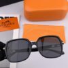 HERMES 2025 Spring New Arrival Original Release Famous Internet Sensation Ultra Popular Blue Classic Luxury Square Sunglasses