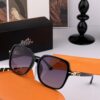 HERMES 2025 Spring New Arrival Original Release Famous Internet Sensation Ultra Popular Blue Classic Luxury Square Sunglasses
