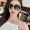 HERMES Spring 2025 New Arrival Original Luxury Square Sunglasses H1245