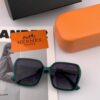 HERMES Spring 2025 New Arrival Original Luxury Square Sunglasses H1245