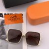 HERMES Spring 2025 New Arrival Original Luxury Square Sunglasses H1245