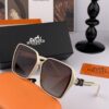 HERMES Spring 2025 New Arrival Original Luxury Square Sunglasses H1245