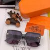 HERMES 2025 Spring New Arrival Original Release Influencer Ultra Hot-Selling Classic Luxury Square Sunglasses