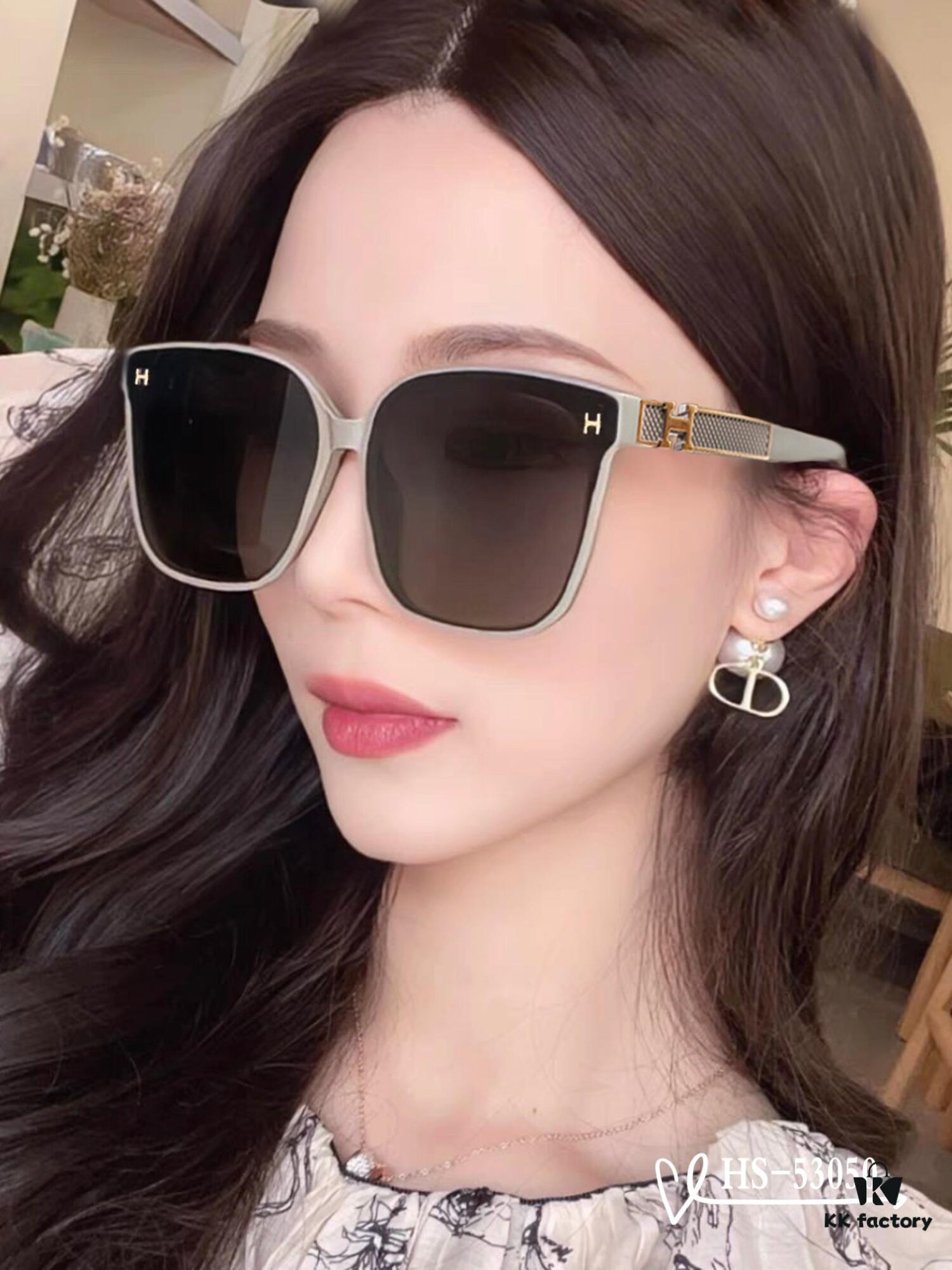 Hermès | New Model 53050 TR90 Frame Sunglasses with Polarized Lenses, Lightweight and Comfortable for Travel and Driving