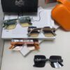 Hermes 2025 New Arrival Frameless Square Sunglasses, UV Protection Beach Sun Glasses with Premium Look, Slimming Effect, Unisex for Driving and Outdoor Use