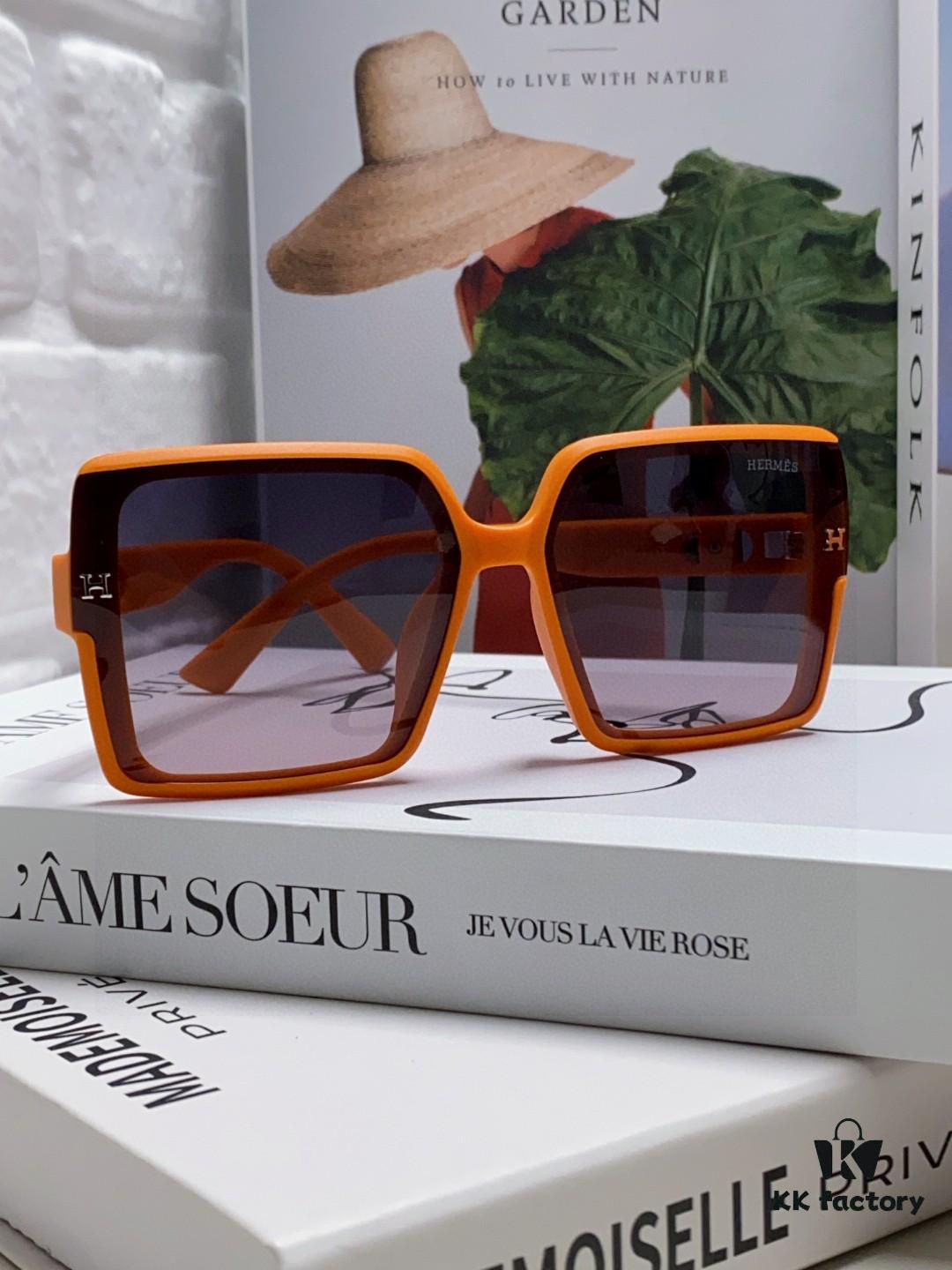 Hermes Women's Polarized Sunglasses 2025 New Arrival High-End UV Protection Sun Glasses that Flatter Facial Features