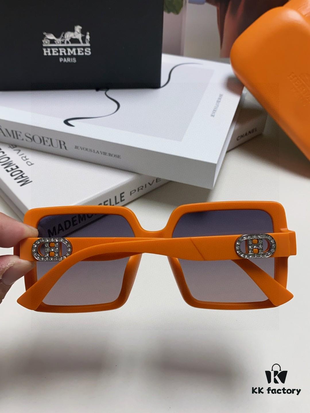 Hermes Women's Polarized Sunglasses 2025 New Arrival High-End UV Protection Sun Glasses that Flatter Facial Features