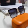 Hermes 2025 New Arrival Korean-Style Square Women's Sunglasses, Retro Fashion Minimalist Polarized Sunglasses, Unisex Eyewear