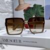 Hermes 2025 New Korean-Style Square Women's Sunglasses, Retro Fashion Minimalist Polarized Sunglasses, Unisex Sun Glasses