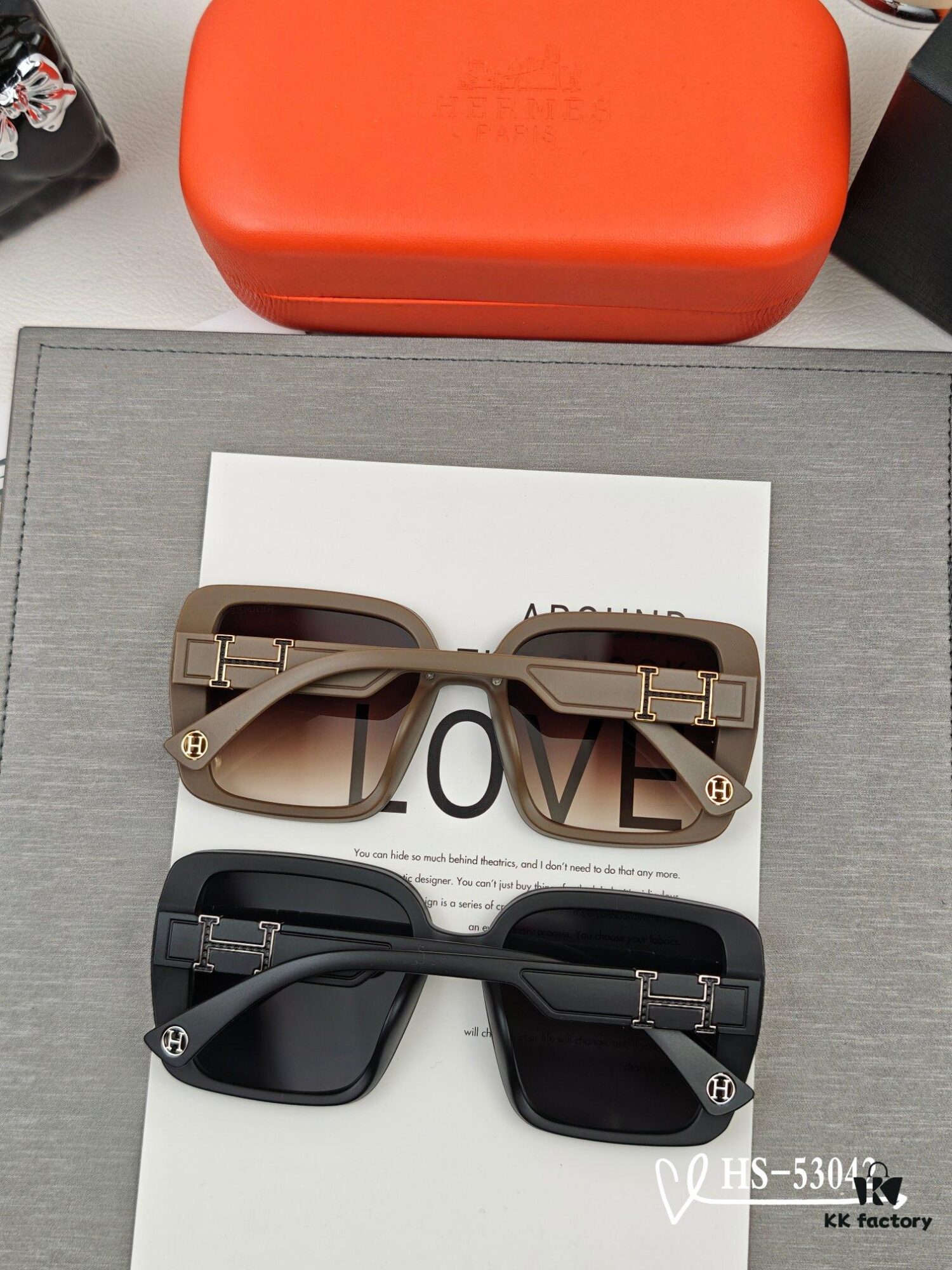 Hermes - New Model Sunglasses with Polarized Lenses, Lightweight TR90 Frame, UV Protection for Travel and Driving, Fashionable Sun Protection for Every Style
