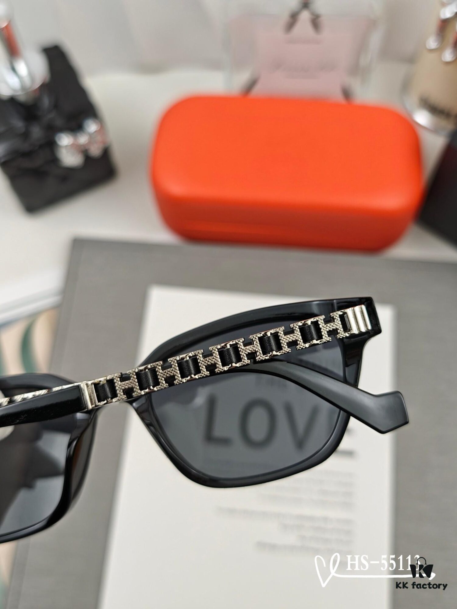 Hermes - Polarized Sunglasses with POLAROID Resin Lenses, Lightweight TR90 Frame, Size 59-13-147, Model 55113