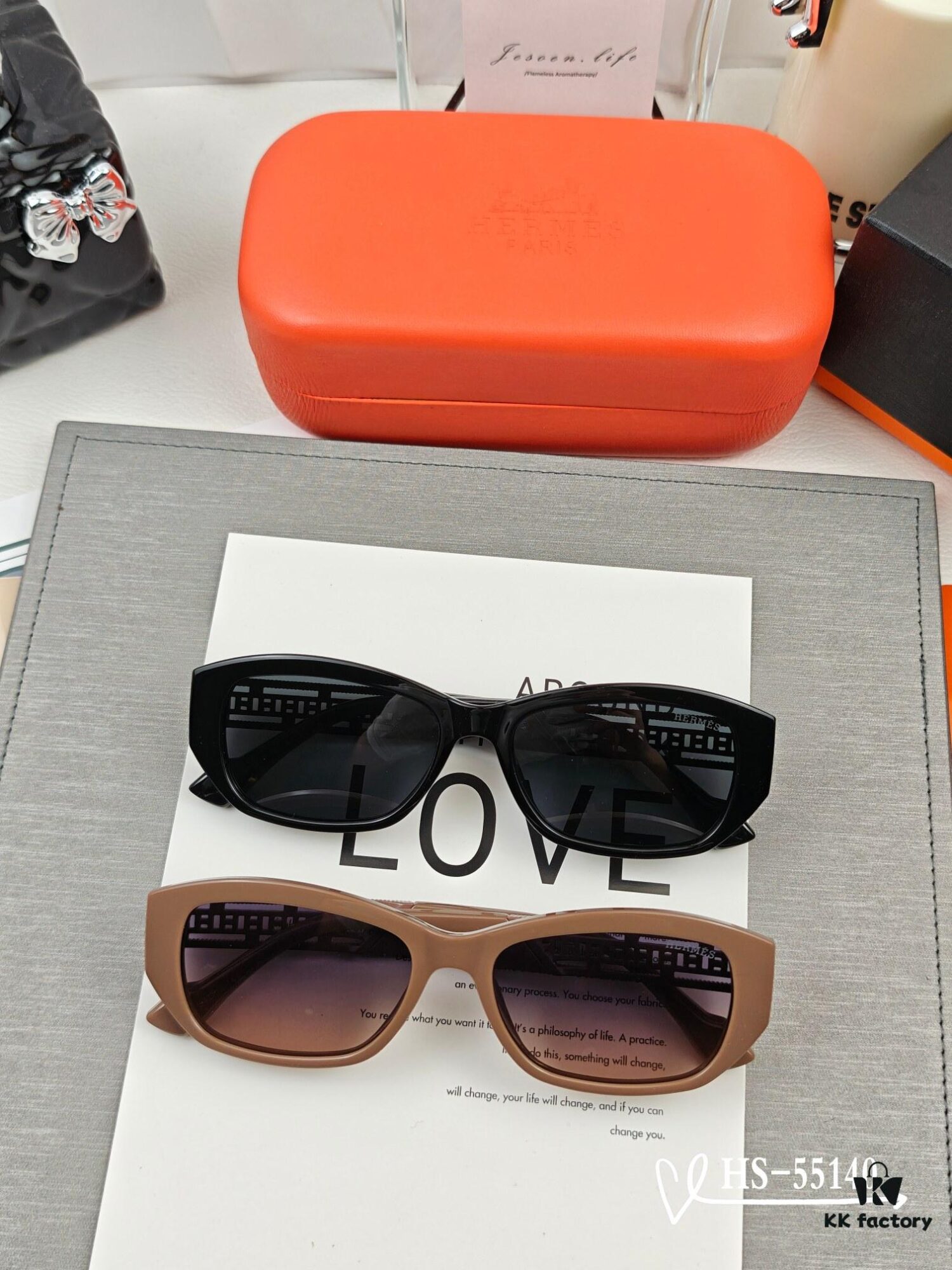 Hermes - New Model Sunglasses with Polarized Lenses, Lightweight TR90 Frame, Fashionable and Comfortable for Outdoor Use