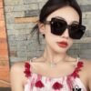 HERMES 2025 Spring New Arrival Original Release Famous Internet Super Popular Blue Classic Luxury Global Fashion Square Sunglasses