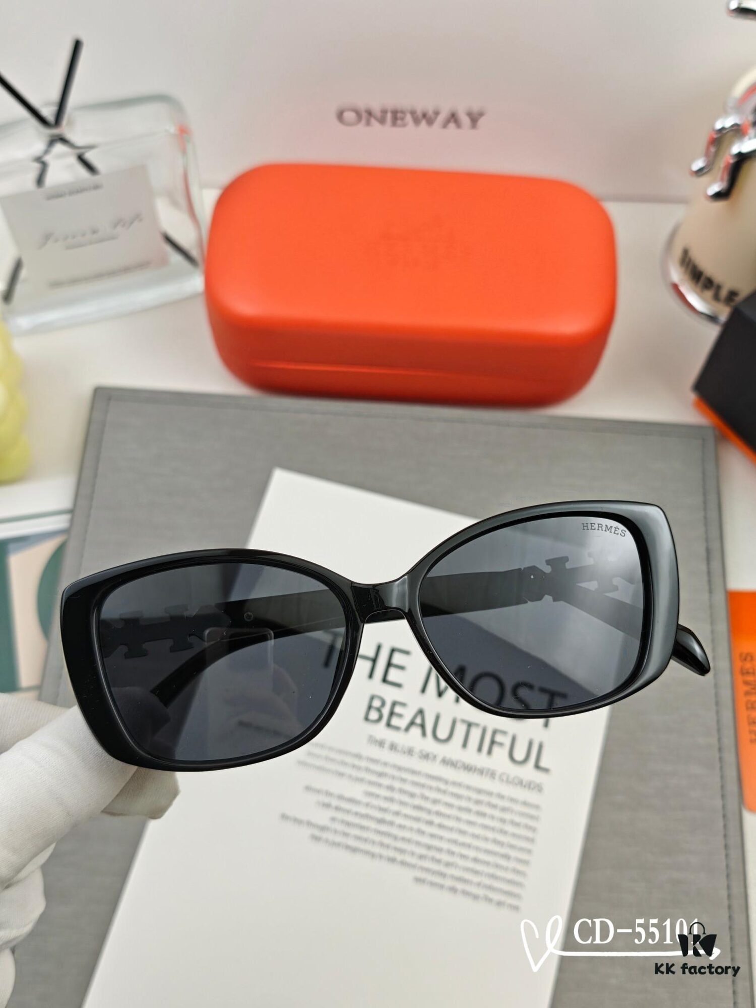Hermes - HERMES | New Model Sunglasses with Polarized Lenses, Lightweight TR90 Frame, UV Protection for Travel and Daily Wear