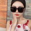 HERMES 2025 Spring New Arrival Original Release Viral Ultra-Hot Classic Luxury Fashion Square Sunglasses
