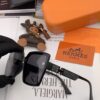 HERMES 2025 Spring New Arrival Original Release Viral Ultra-Hot Classic Luxury Fashion Square Sunglasses