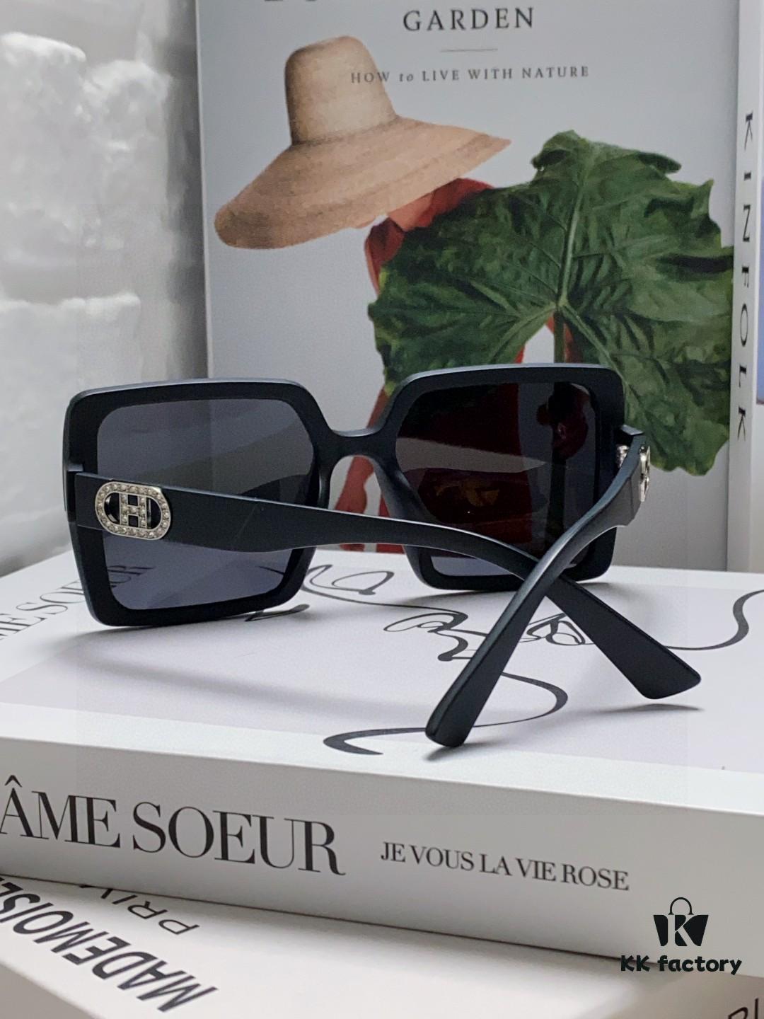 Hermes Women's Polarized Sunglasses 2024 New Arrival Premium UV Protection Anti-Glare Eyewear Slimming Effect