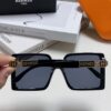 Hermes 2024 New Arrival High-End Stylish Oversized Square Frame Society Lady Sunglasses for Women, Trendy Large Round Face Sun Protection Shades