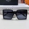 Hermes 2024 New Arrival High-End Stylish Oversized Square Frame Society Lady Sunglasses for Women, Trendy Large Round Face Sun Protection Shades