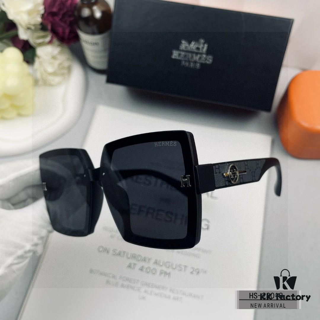 Hermes - HERMES | New 2024 Polarized Sunglasses with TR90 Frame and POLAROID Resin Lenses, Lightweight and Comfortable, UV Protection, Fashionable Design for Travel and Driving