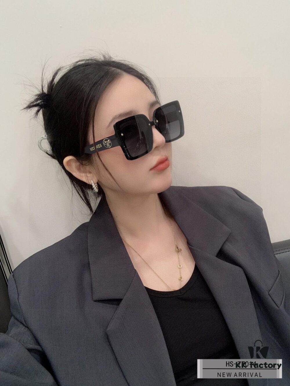 Hermes - HERMES, Polarized Sunglasses with TR90 Frame, Lightweight and Comfortable, Model: 77014