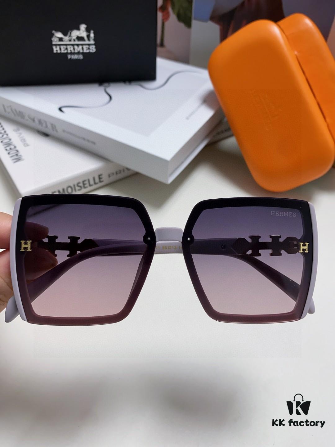 Hermes 2024 New Arrival Women's High-Quality HD Sunglasses