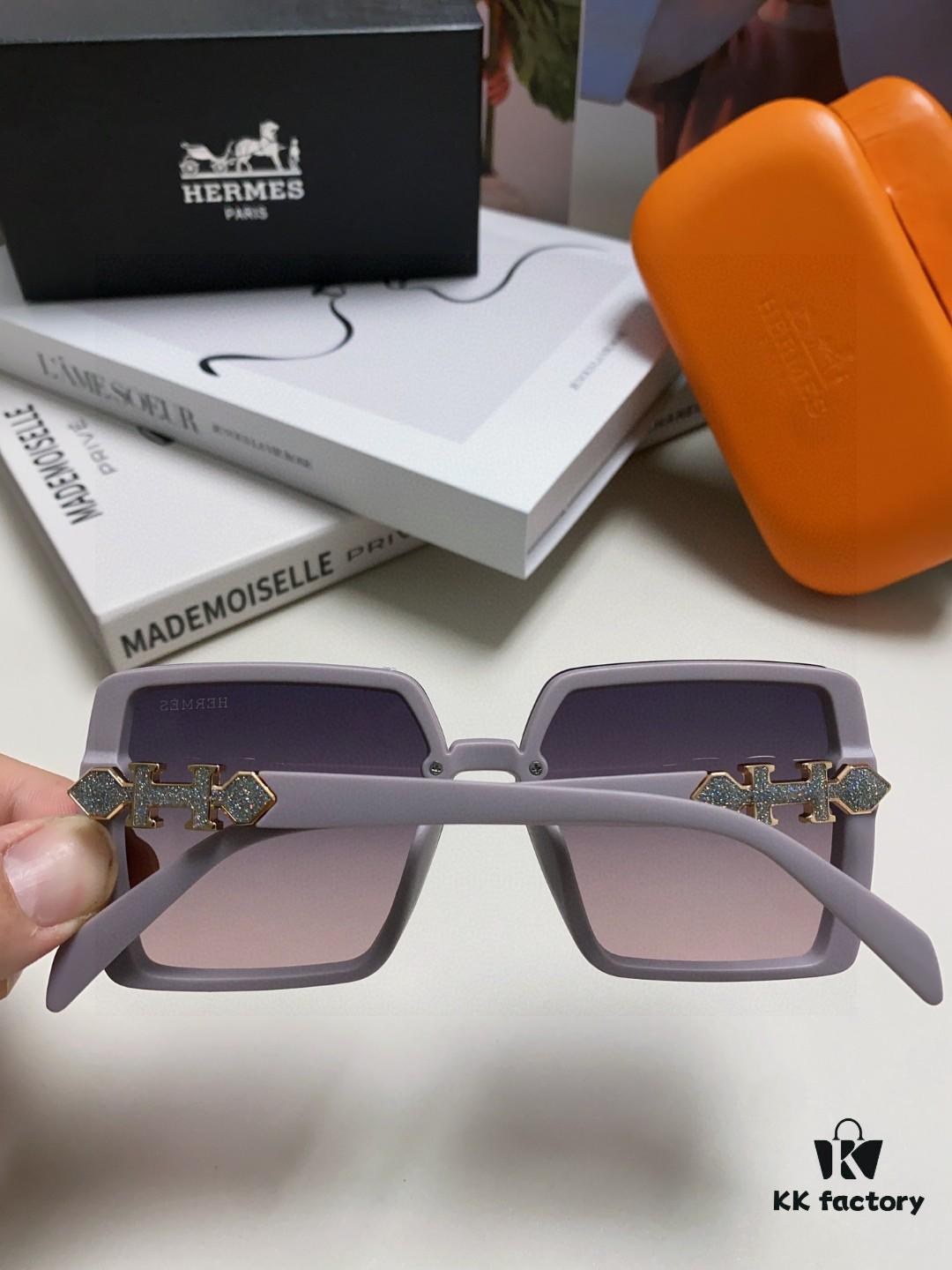 Hermes 2024 New Arrival Women's High-Quality HD Sunglasses