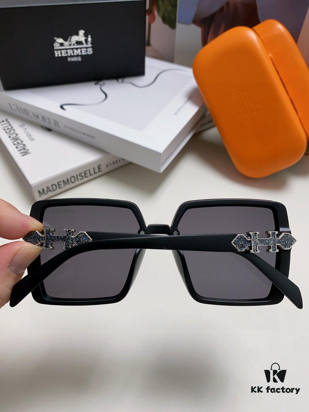Hermes 2024 New Arrival Women's High-Definition Sunglasses