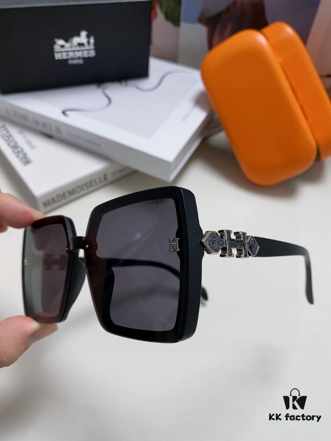 Hermes 2024 New Arrival Women's High-Definition Sunglasses