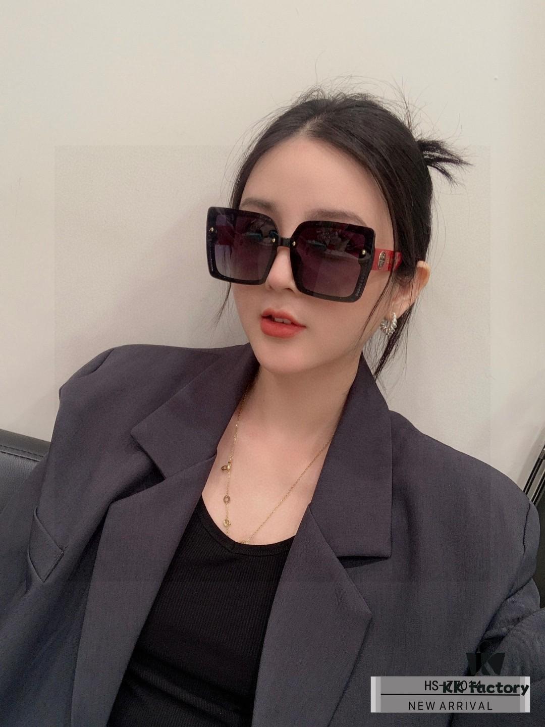 Hermes - New Model Sunglasses with Polarized Lenses, Lightweight TR90 Frame, UV Protection, Fashionable Travel Essential for Driving and Outdoor Use, 3 Colors Available