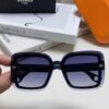 HERMES Women's Sunglasses, UV-Protective Oversized Round Frame Sunglasses 2024 New Arrival, Vintage-Inspired Slimming Design for Large Faces, Trendy Influencer Eyewear
