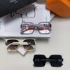 Hermes 2024 New Arrival Women's Square Oversized Sunglasses for Round Faces, Slimming UV Protection Sunglasses with Premium Look, Ideal for Travel and Sun Protection