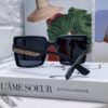Hermes 2024 New Korean-Style Square Women's Sunglasses, Retro Fashion Minimalist Polarized Sunglasses, Unisex Eyewear