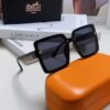 Hermes 2024 New Korean-Style Square Women's Sunglasses, Retro Fashion Minimalist Polarized Sunglasses, Unisex Eyewear