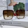 Hermes 2024 New Korean-Style Square Women's Sunglasses, Retro Fashion Minimalist Polarized Sunglasses, Unisex Eyewear