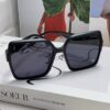 Hermes 2024 New Women's Square Oversized Sunglasses for Round Faces, Slimming UV Protection Sunglasses with Premium Aesthetic, Ideal for Travel and Sun Protection