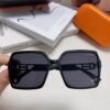 Hermes 2024 New Women's Square Oversized Sunglasses for Round Faces, Slimming UV Protection Sunglasses with Premium Aesthetic, Ideal for Travel and Sun Protection