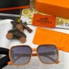 HERMES 2024 Spring New Arrival Original Release Famous Internet Sensation Ultra-Hot Selling Luxury Square Sunglasses Classic Integrated Frame Design High-End Quality Authentic Brand Premium Sunglasses Model: H1245
