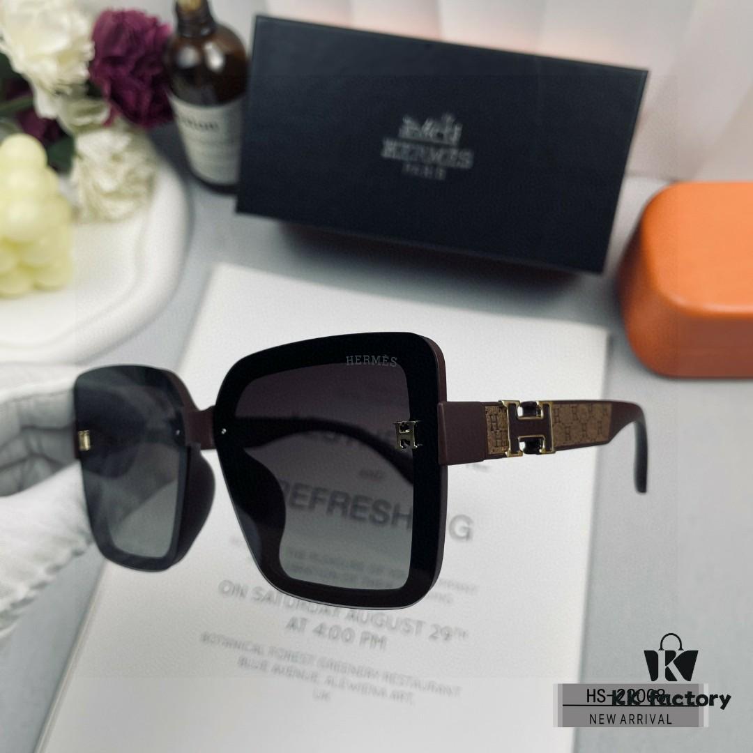 Hermes - New 2024 TR90 Lightweight Sunglasses with Polarized Lenses, Model: 22008