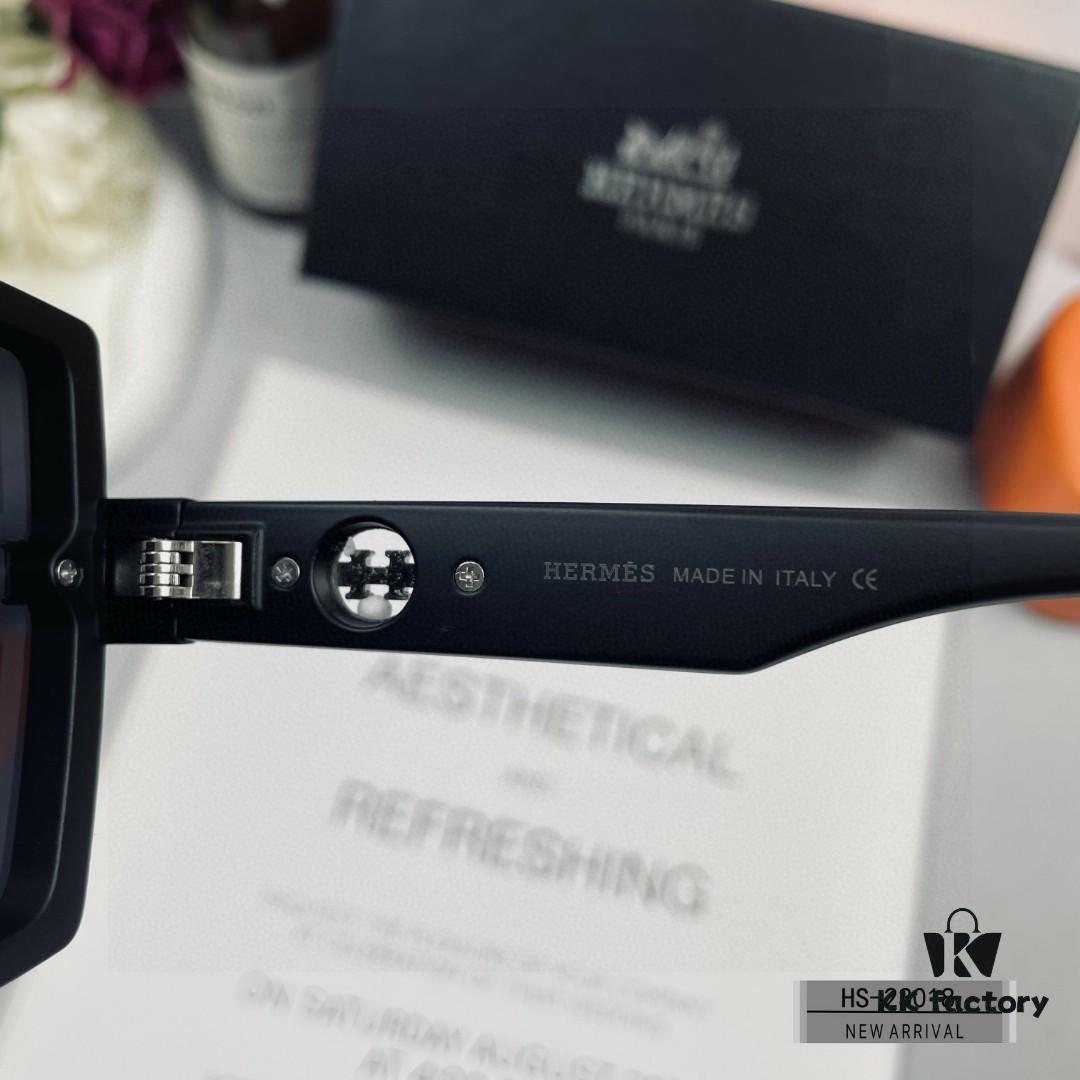 Hermès - New 2024 TR90 Lightweight Sunglasses with Polarized Lenses, Model 23018