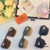 Hermes New Arrival Sunglasses for Women, High-End Fashion UV Protection, Anti-Glare, Instagrammable Driving Sunglasses