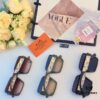 Hermes New Arrival 2024 Minimalist Fashion Sunglasses, Versatile Trendy Shades for Women, Exquisite Style Unisex Eyewear