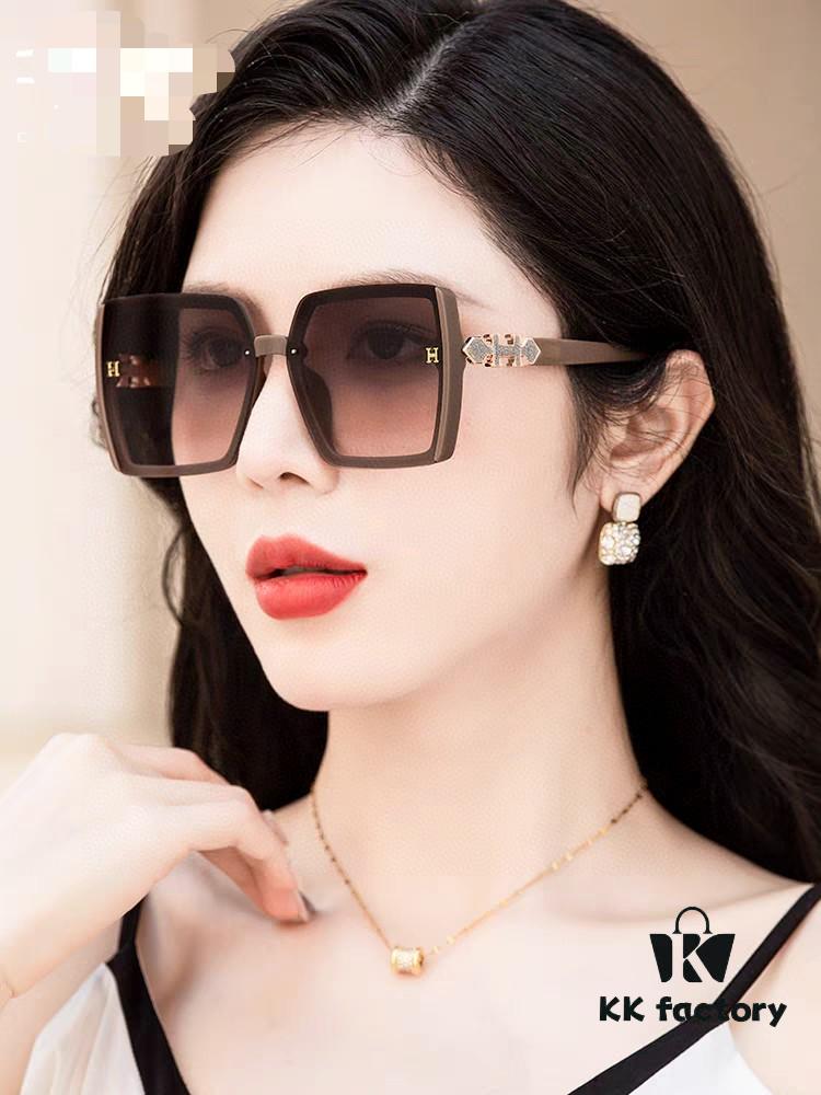 Hermes 2024 New Arrival Women's High-Definition Sunglasses