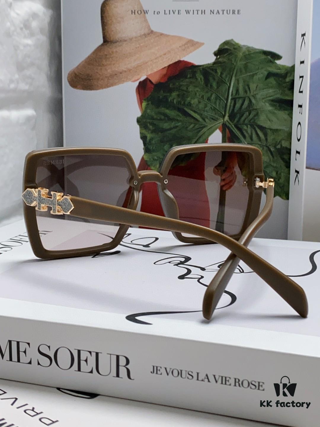 Hermes 2024 New Arrival Women's High-Definition Sunglasses