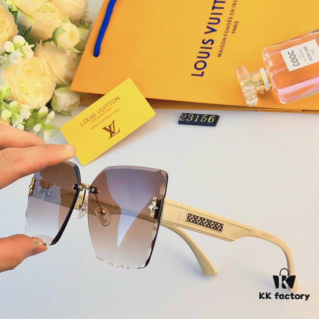 Hermes Popular Women's UV Protection Fashion Oversized Sunglasses